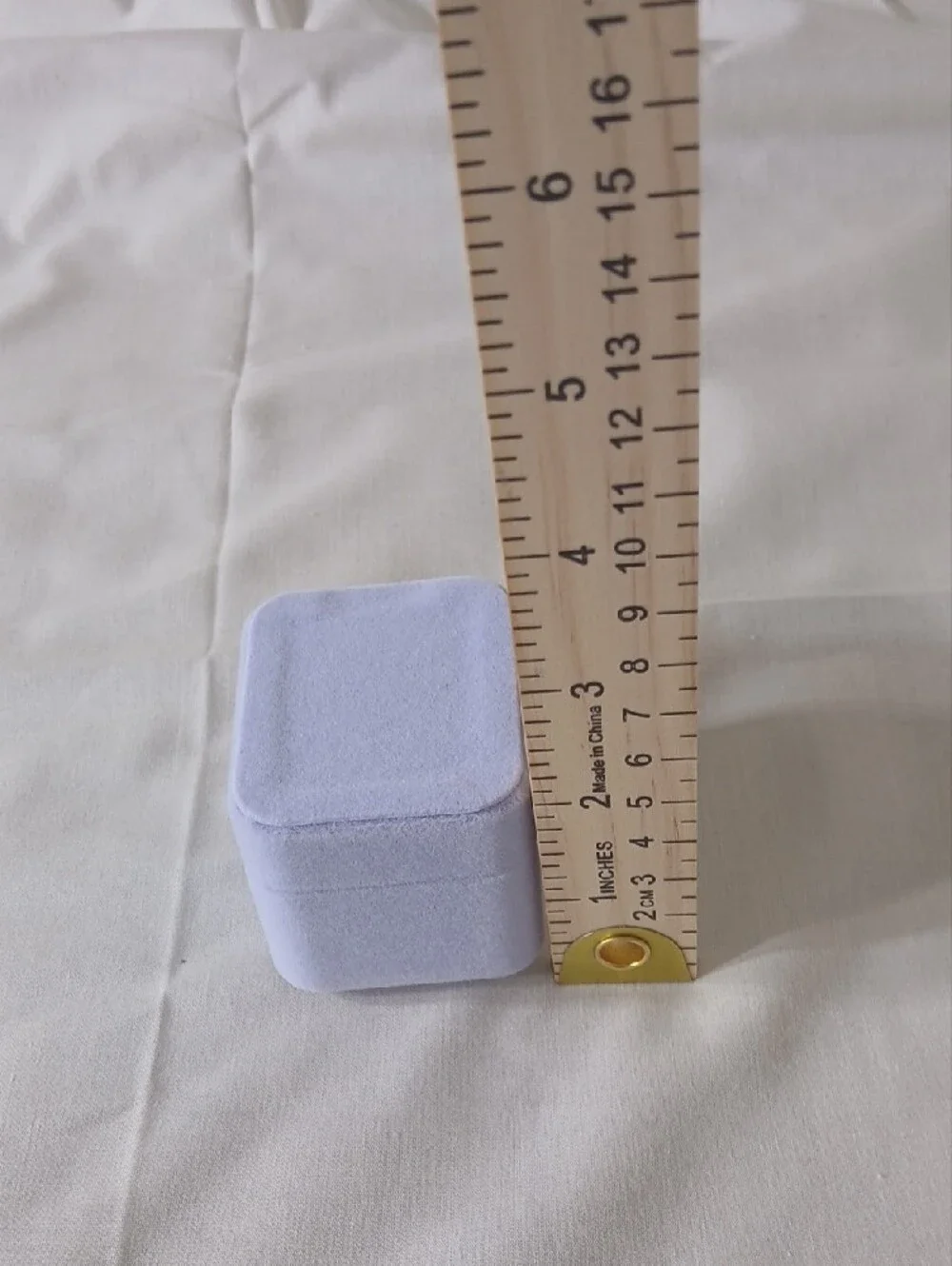 Lilac Velvet Ring Box - Women Accessories